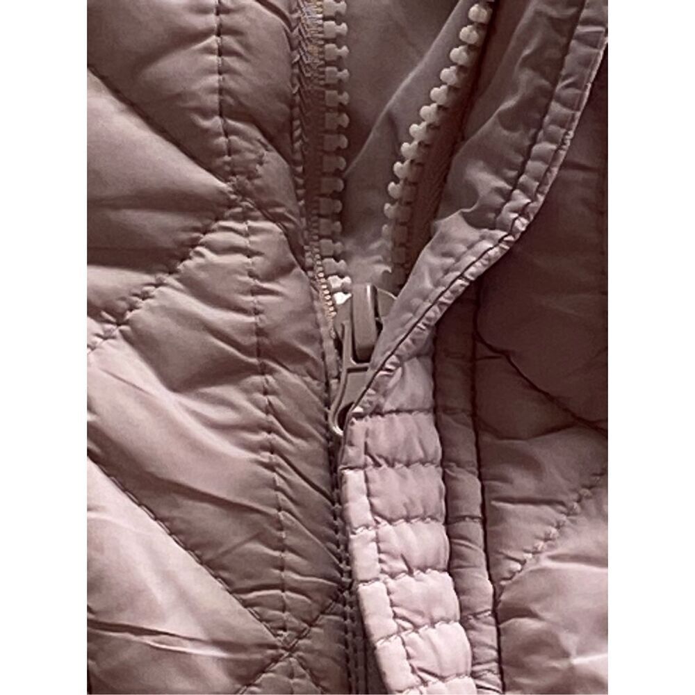 90 Degree By Reflex Medium Quilted Zip Front Jacket PEARLED ROSE - Picture 9 of 11